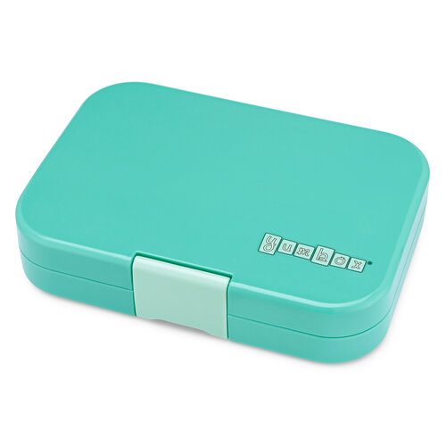 Yumbox Panino Bento Lunchbox 4 Compartments - Tropical Aqua / Panther