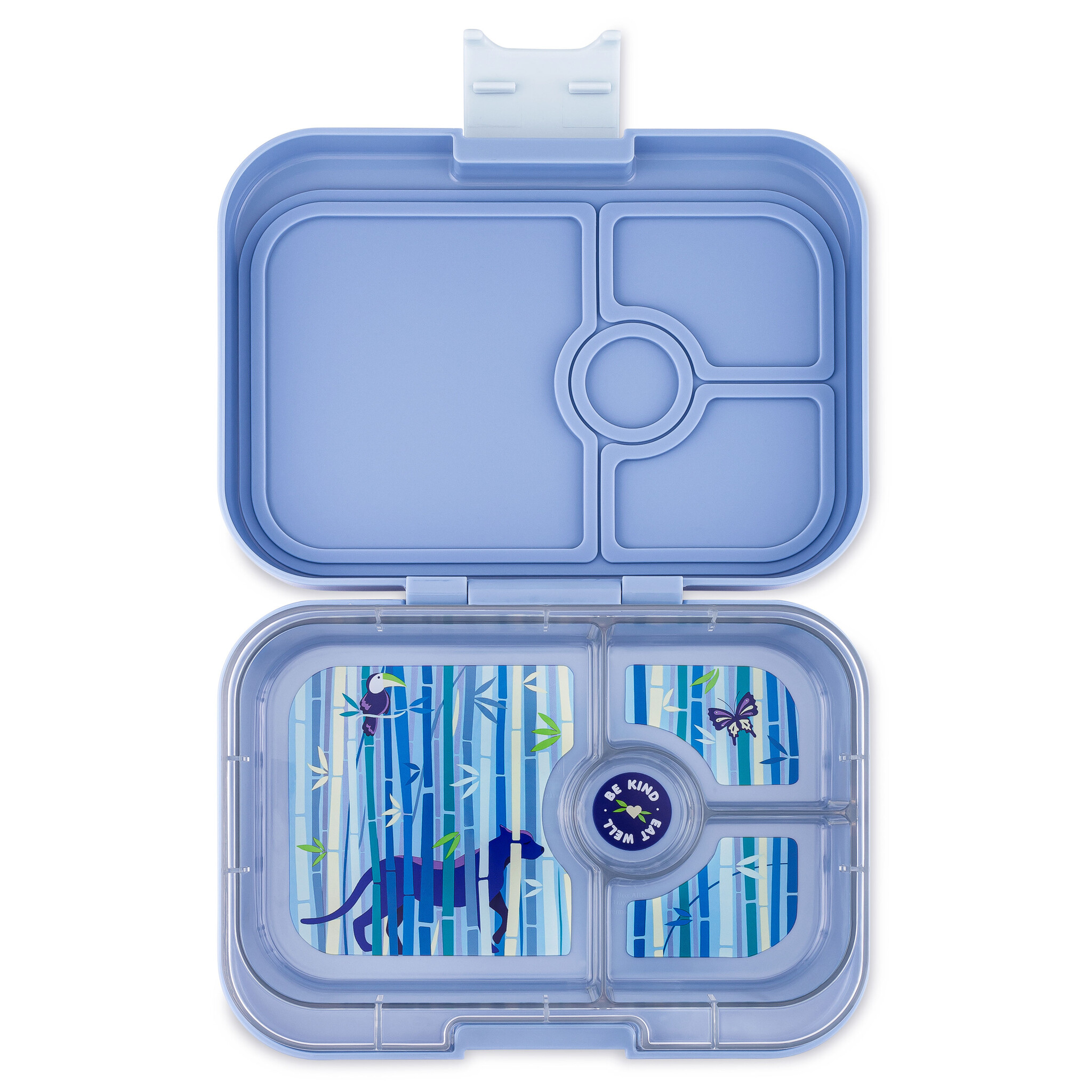 Yumbox Panino Bento Lunchbox 4 Vakken Hazy Blue Panter