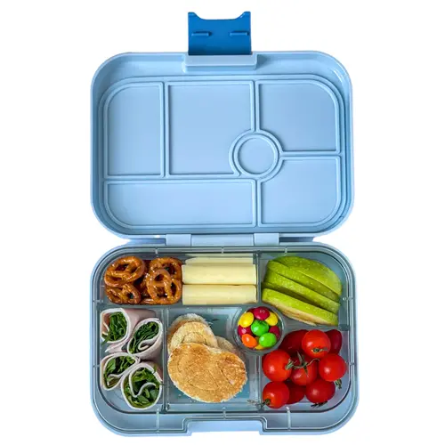 Yumbox Original Bento Lunch Box 6 Compartments - Hazy Gray / Paris