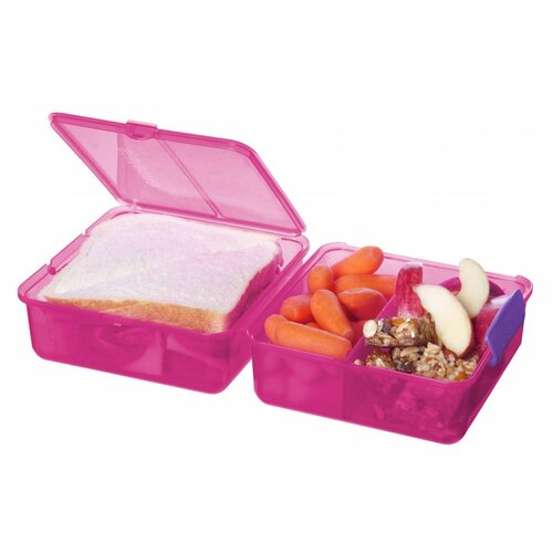Sistema Lunchbox 'Cube' (1.4L) - Rosa