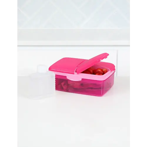 Sistema Lunchbox Slimline Quaddie- Roze