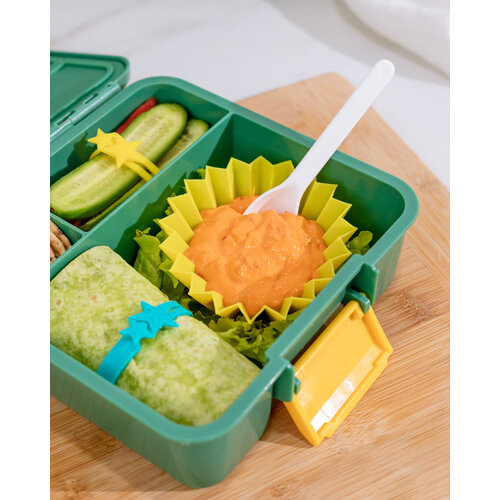 Little Lunchbox Co Bento Drei Lunchbox - Apfel