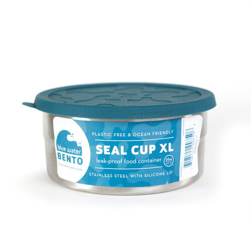 Blue Water Bento Lunchbox aus Edelstahl - Seal Cup XL Auslaufsicher