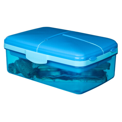 Sistema Lunchbox Slimline Quaddie- Blue