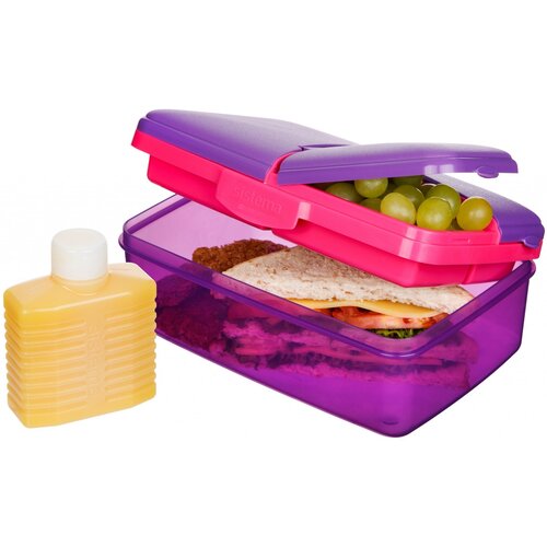 Sistema Lunchbox Slimline Quaddie- Blue