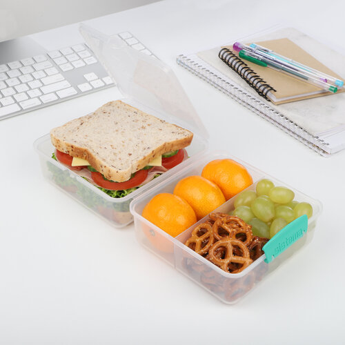 Sistema Lunch Box 'Cube' - Blauw  - Copy