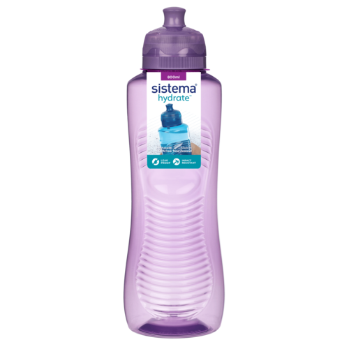 Sistema Drink Bottle Gripper 800ml - Purple