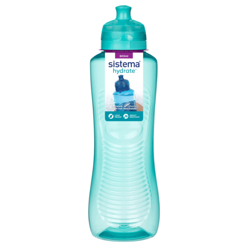 Sistema Drinkfles Gripper 800ml - Teal Sistema Drinkfles Gripper 800ml - Teal