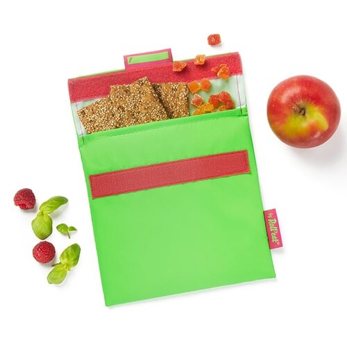 Roll'Eat Snack'n'Go Reusable Sandwich Bag - Fluor Green