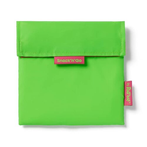 Roll'Eat Snack'n'Go Reusable Sandwich Bag - Fluor Green