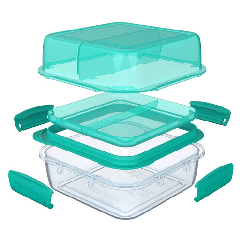 Sistema Lunchbox Stack To Go 1.8L - Teal