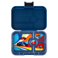 Tapas XL Lunchbox 4 Vakken - Monte Carlo/Race Cars