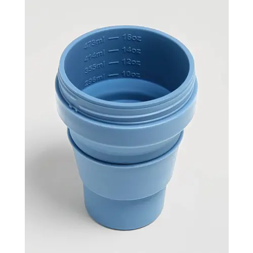 Stojo Faltbare Kaffeetasse 470ml - Blau
