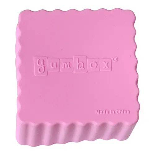 Yumbox Bento-Becher-Set aus Silikon - Pink/Aqua