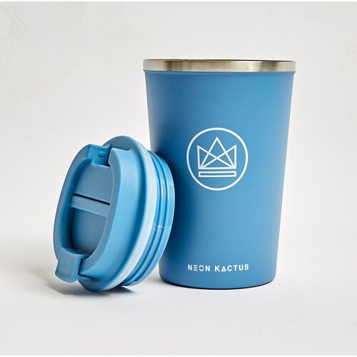 Neon Kactus Insulated Coffee Cups 355ml - Blue