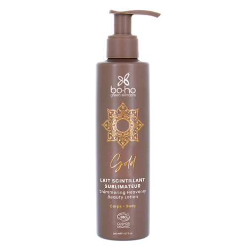 Boho Organic Shimmer Body Milk - Gold (200ml) Boho Organic Shimmer Body Milk - Gold (200ml)