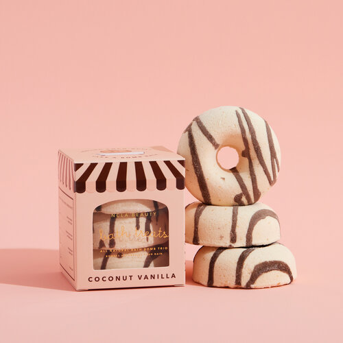 NCLA Beauty Bath Treats Bath Bombs - Coconut Vanilla NCLA Beauty Bath Treats Bath Bombs - Coconut Vanilla