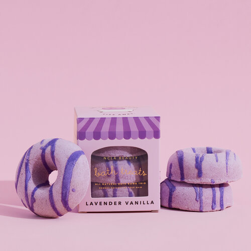 NCLA Beauty Bath Treats Bath Bombs - Lavender Vanilla NCLA Beauty Bath Treats Bath Bombs - Lavender Vanilla