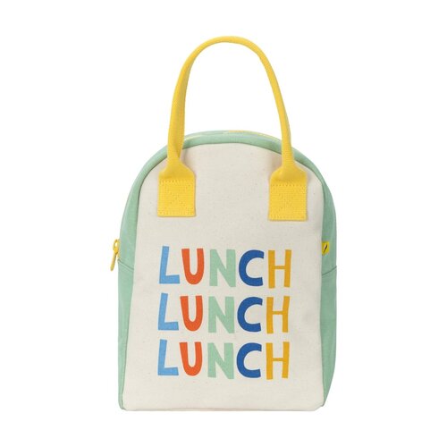 Fluf Eco Zipper Lunch Bag - Triple Lunch
