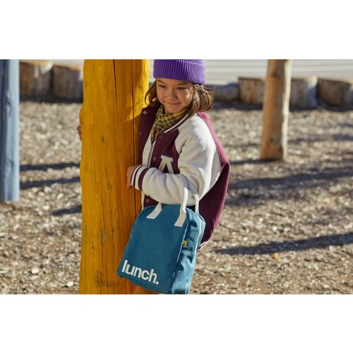 Fluf Eco Zipper Lunch Bag - Cypress