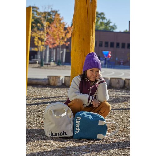 Fluf Eco Zipper Lunch Bag - Cypress