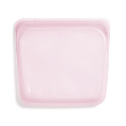 Stasher Herbruikbare Siliconen Zak Medium - Pastel Pink Stasher Herbruikbare Siliconen Zak Medium - Pastel Pink