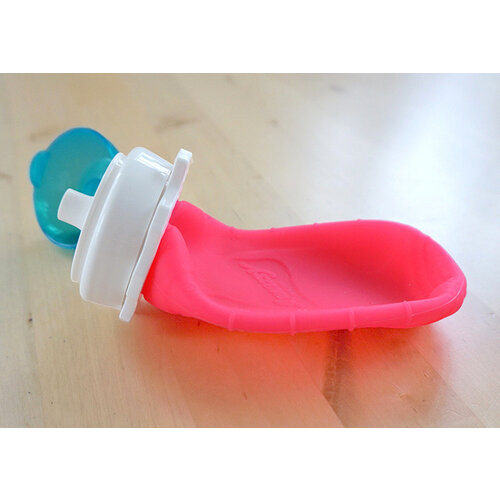 Squeasy Gear Silicone Squeeze Bottle 100ml - Pink