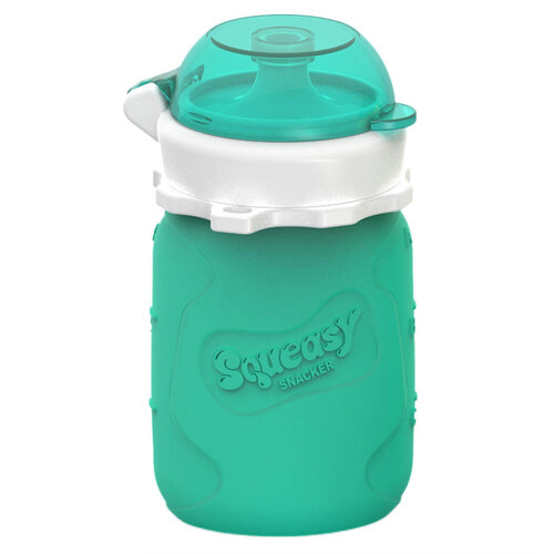 Squeasy Gear Silicone Squeeze Bottle 100ml - Aqua Squeasy Gear Silicone Squeeze Bottle 100ml - Aqua