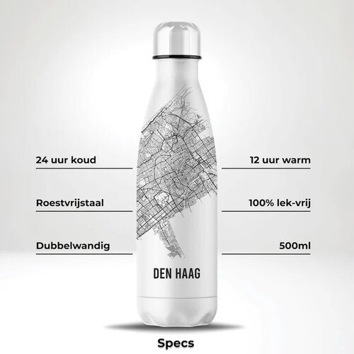IZY Stainless Steel Thermos (500ml) - Den Haag