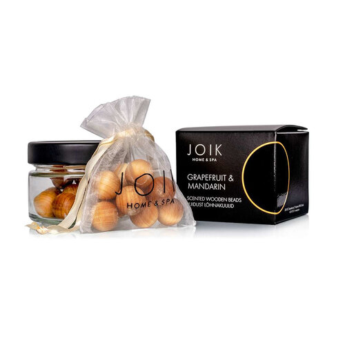 Joik Scented Wooden Beads - Grapefruit & Mandarin