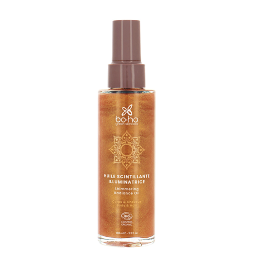 Boho Organic Ilumminating Shimmer Body Oil - Gold (100ml)