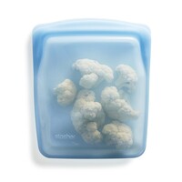 Reusable Silicone Bag Quart 1.18L - Blue
