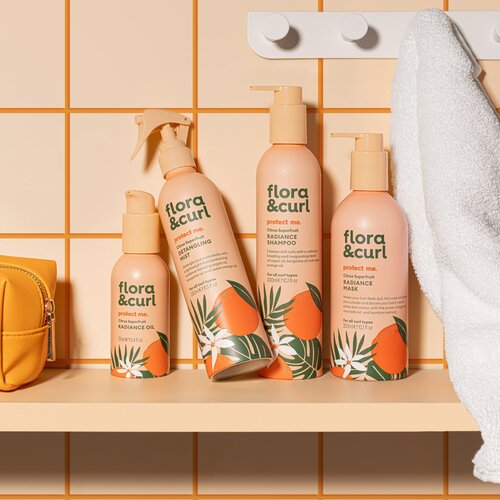 Flora & Curl Citrus Superfruit Radiance Shampoo