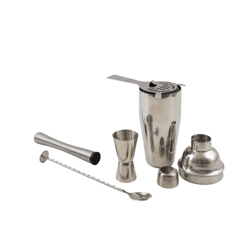 Point Virgule 5-piece Stainless Steel Cocktail Set