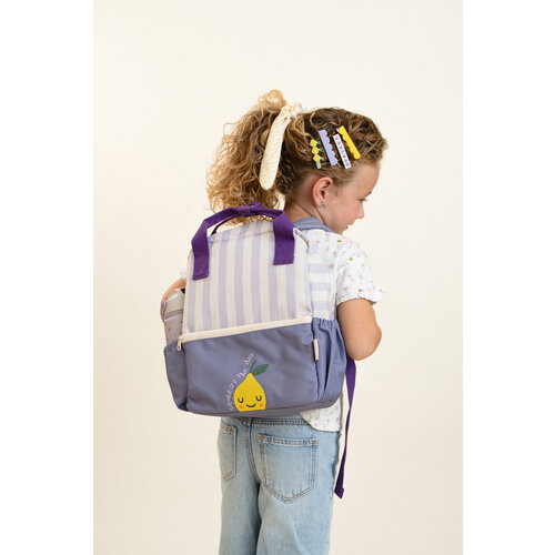 The Cotton Cloud Backpack Recylced Plastic - Lemon