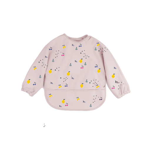 The Cotton Cloud Long Sleeve Bib - Fruity