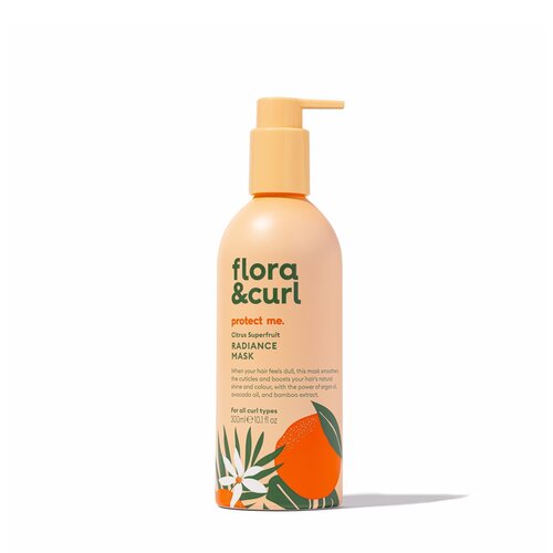 Flora & Curl Citrus Superfruit Radiance Mask