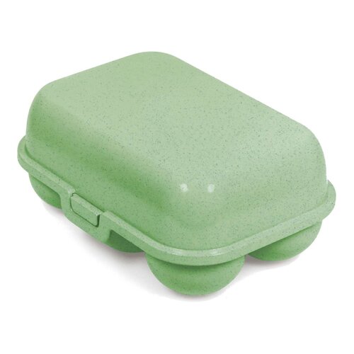 Koziol Bio Circular Reusable Mini Egg Carton - Leaf Green