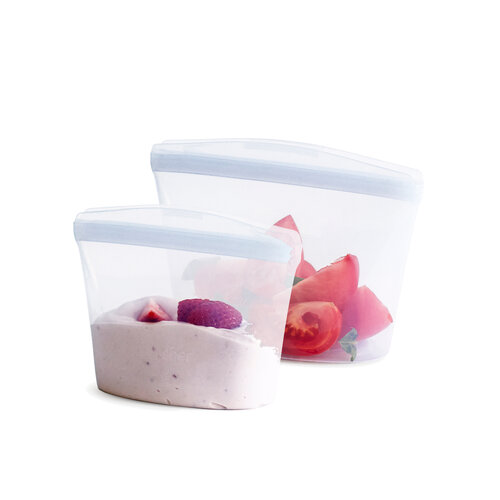 Stasher Silicone Bowl 1 & 2 Cup Set