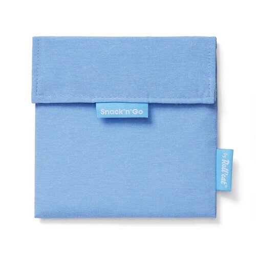 Roll'Eat Snack'n'Go Reusable Sandwich Bag - Nature Blue
