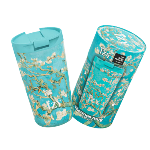 IZY Stainless Steel Insulated Coffee Cup - Almond Blossom