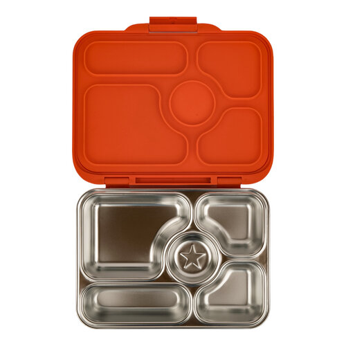 Yumbox Presto RVS Auslaufsichere Bento Box - Tango Orange