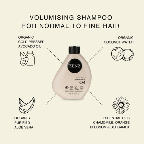 Zenz Organic Sweet Sense Shampoo (250ml)