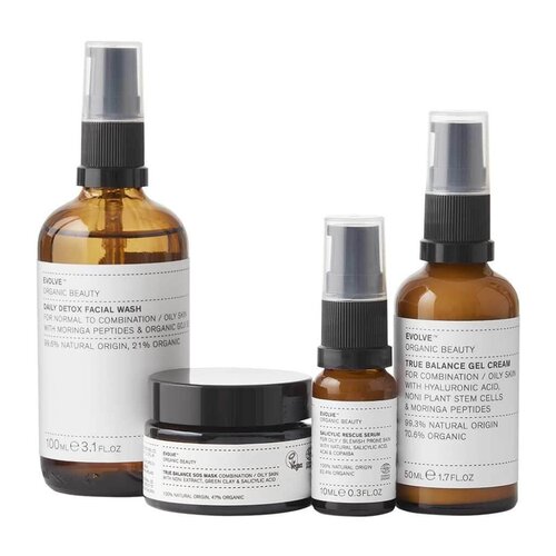 Evolve Beauty Combination to Oily Skincare Set