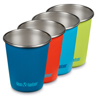 Steel Cup 295ml Colored - 4 Pack