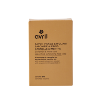 Exfoliating Cold Process Facial Soap - Cinnamon & Mint (100g)