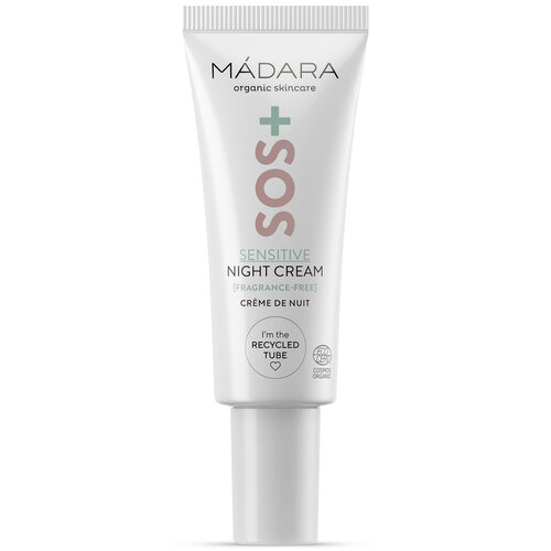 Madara SOS+ SENSITIVE Night cream (70ml) Parfumvrij