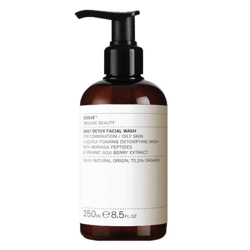 Evolve Beauty Daily Detox Facial Wash Supersize (250ml)