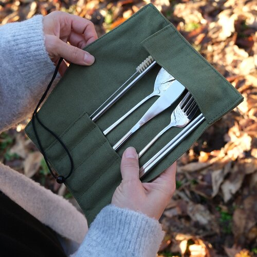 Eco Brotbox Eco Cutlery Set - Green