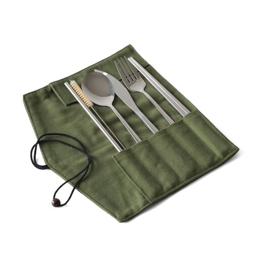 Eco Brotbox Eco Cutlery Set - Green